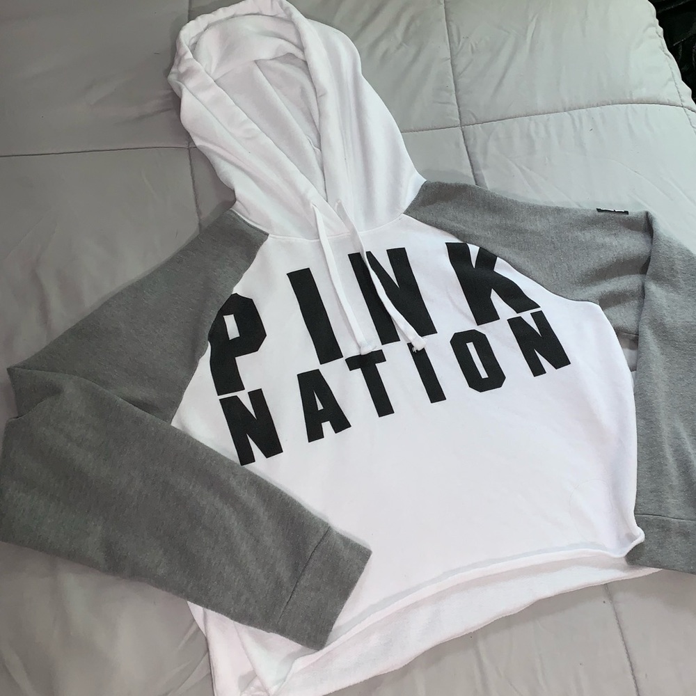 Victoria’s Secret Pink Cropped Hoodie